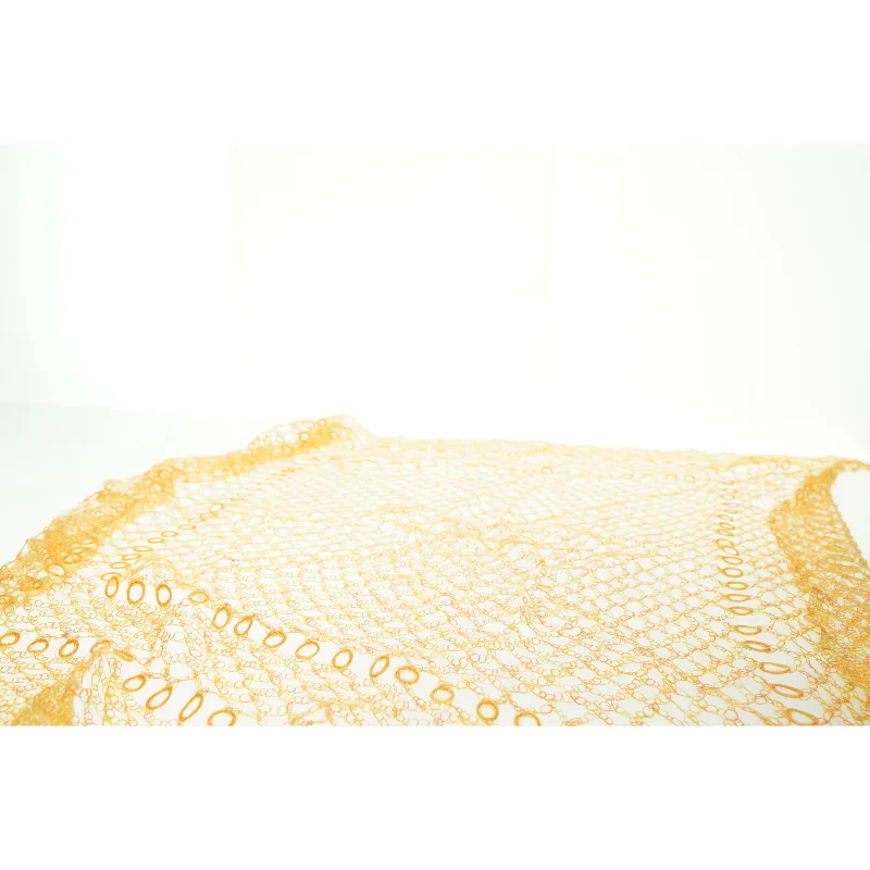 Håndlavet sjal (str. 140x140 cm)