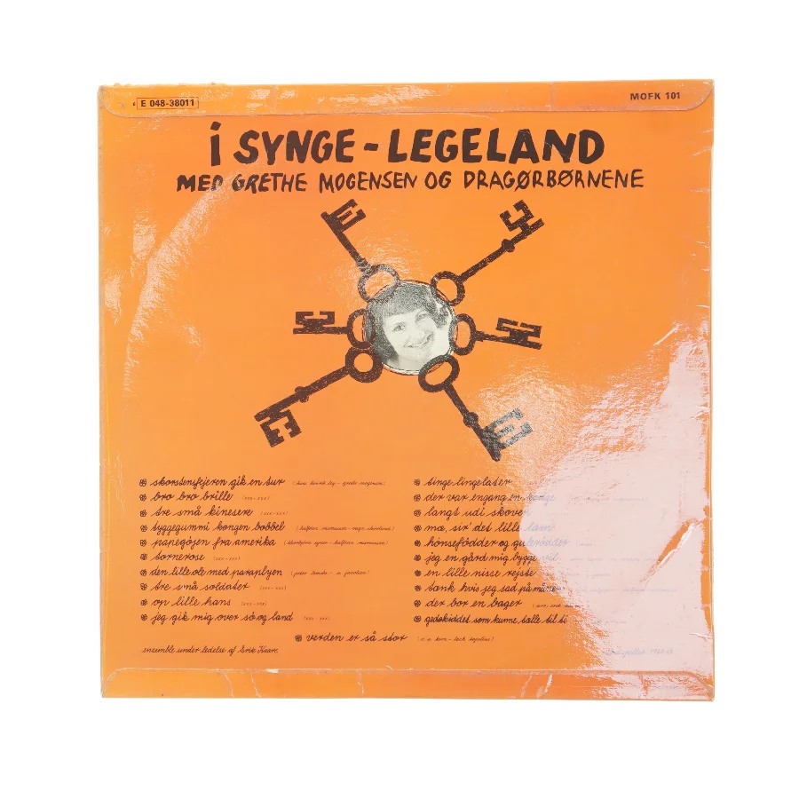 I Synger-Legeland vinylplade fra Odeon