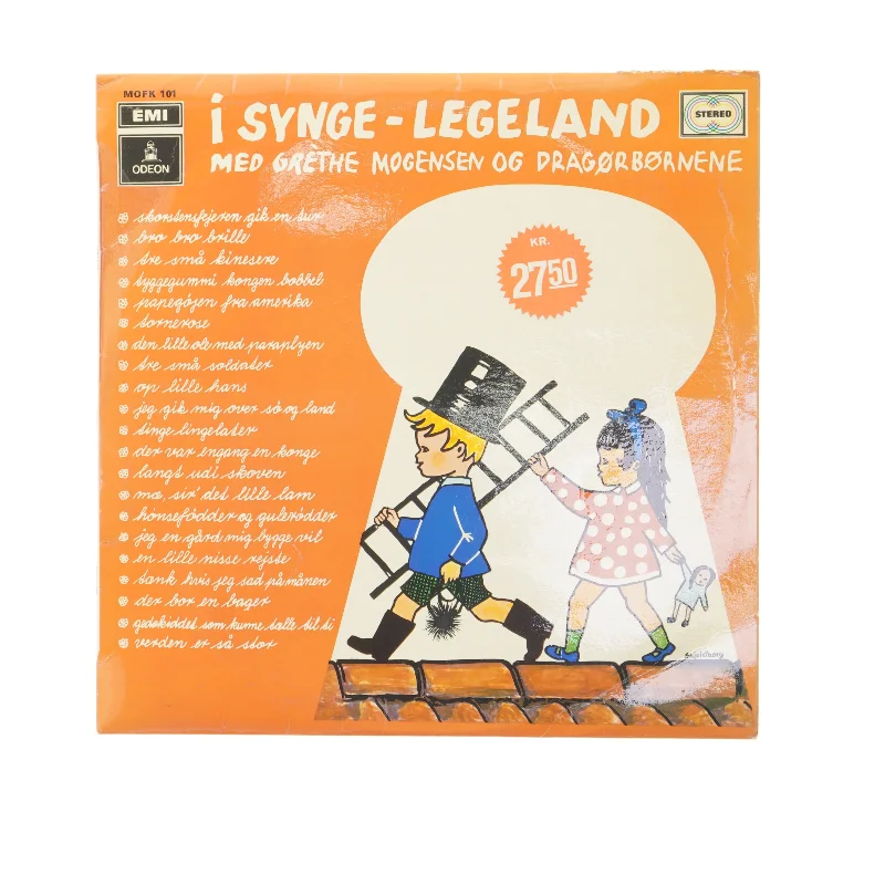 I Synger-Legeland vinylplade fra Odeon