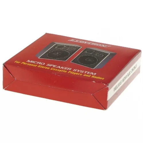 Lloytron mikro højttalersystem fra Lloytron (str. 8,5x6,5 cm)