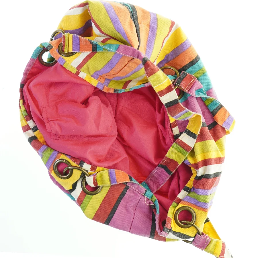 Stribet taske (str. 35 cm)
