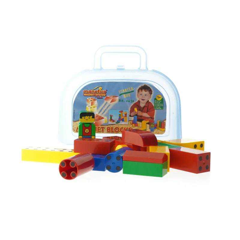 Magnetiske byggesten sæt fra Manetico (str. 0,32 kg)