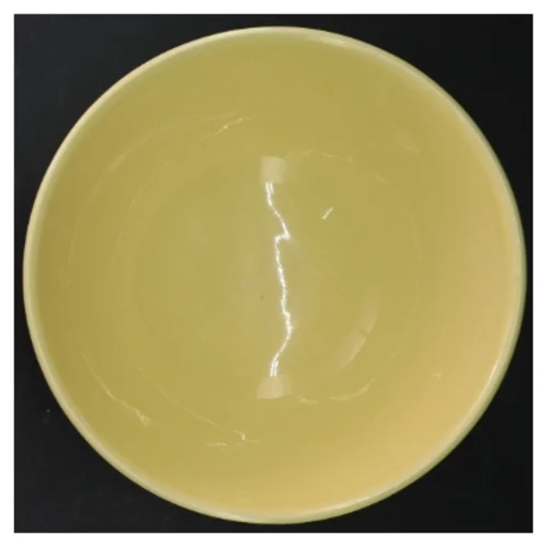 Retro Gul Keramikskål Viva fra svenske Gefle(str. Ø. 20 cm)