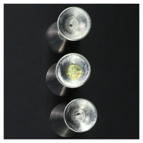 3 vintage snapseglas fra Carl Christensen (str. 9 cm. 3 styk)