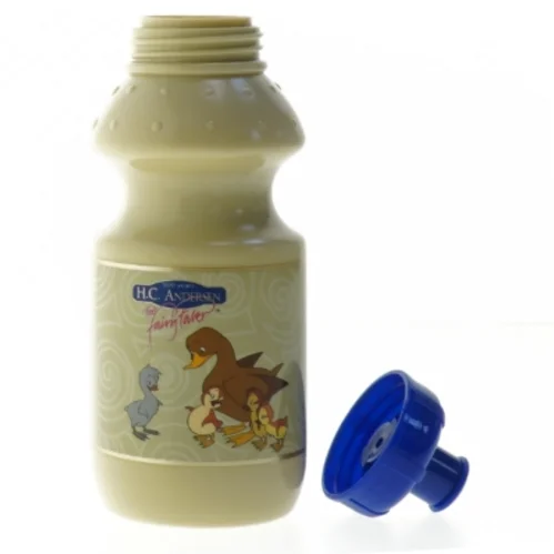 Drikkeflaske med H.C. Andersen motiv (str. 18 cm)