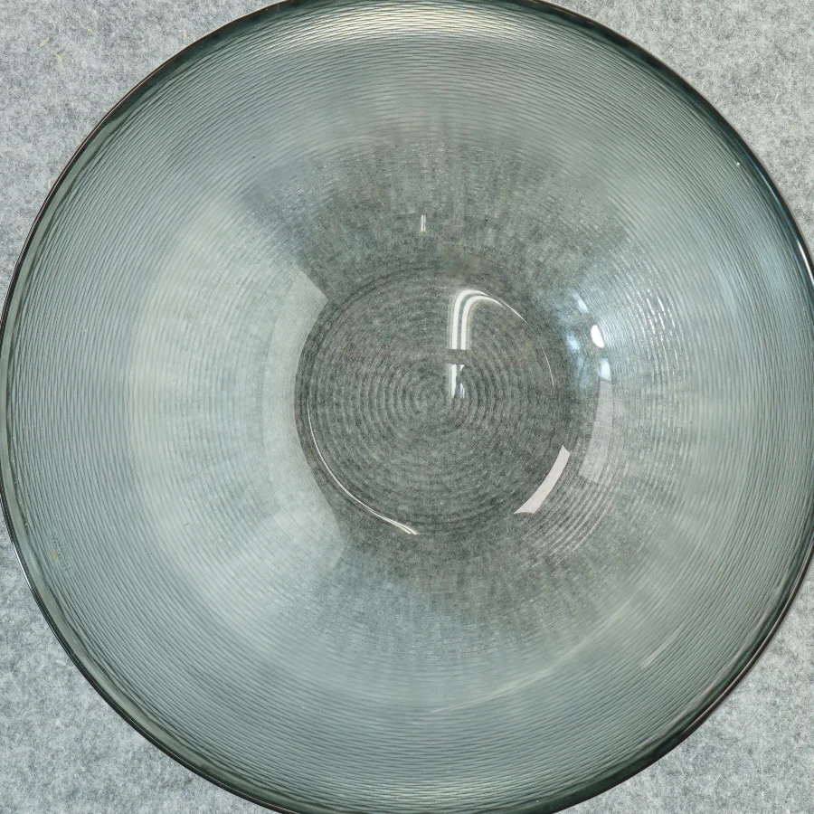 Glas-skål fra Holmegaard (str. 28x13 cm)