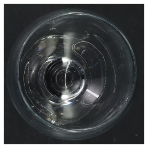 Gennemsigtige vinglas