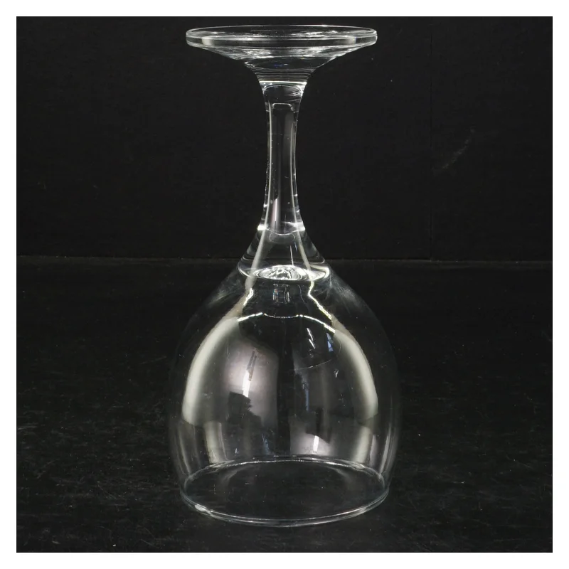 Gennemsigtige vinglas