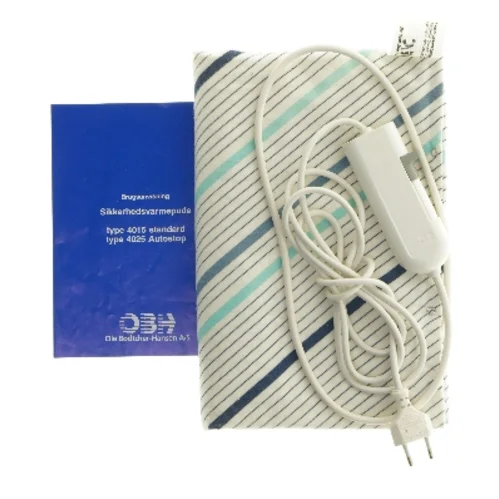 Sikkerhedsvarmepude med autostop fra OBH (str. 42x31 cm)