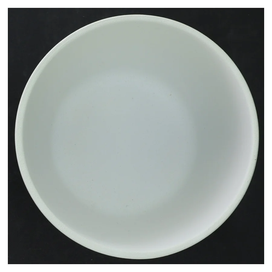 Hvid Keramik Krukke (str. H. 12,5 cm ø. 15 cm)