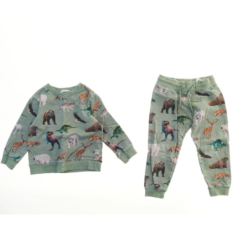 Børnesæt med dyremotiver fra H&M (str. 116)