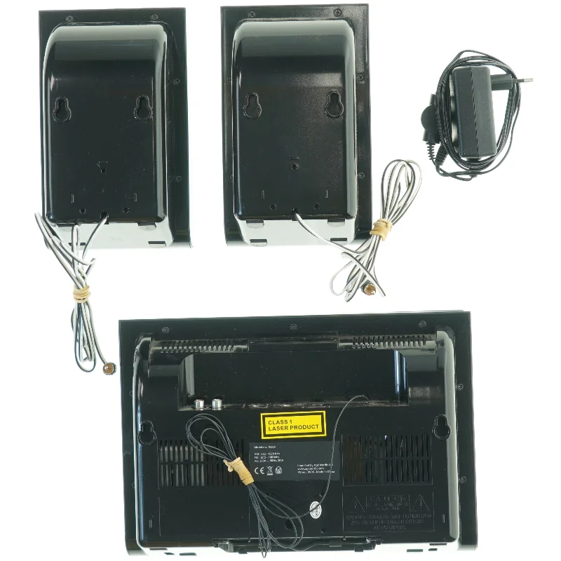 Musik anlæg med højttalere