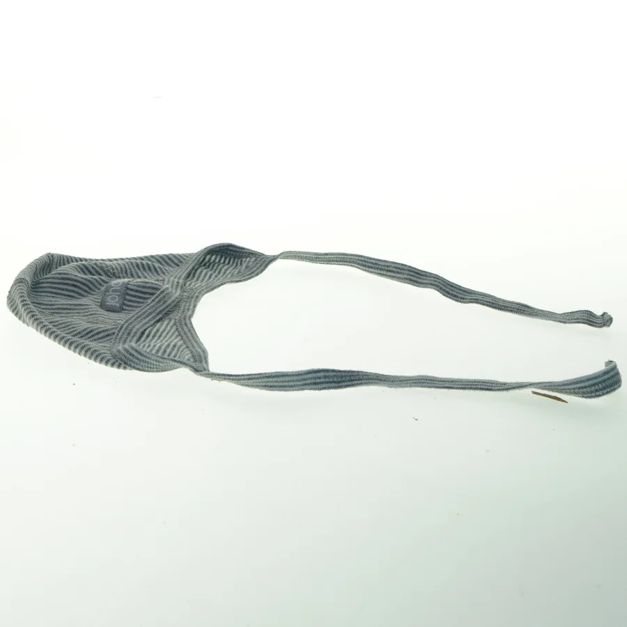 Stribet hue med bindebånd fra Joha (str. 37 cm)