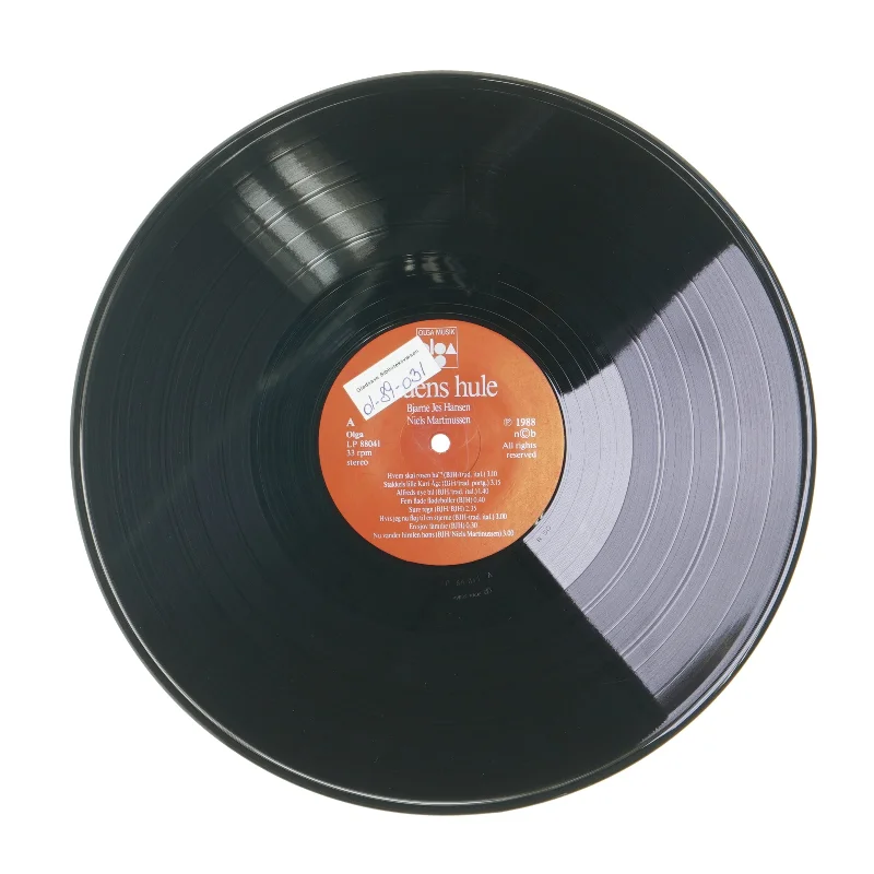 Fluens hule LP fra Olga Musik