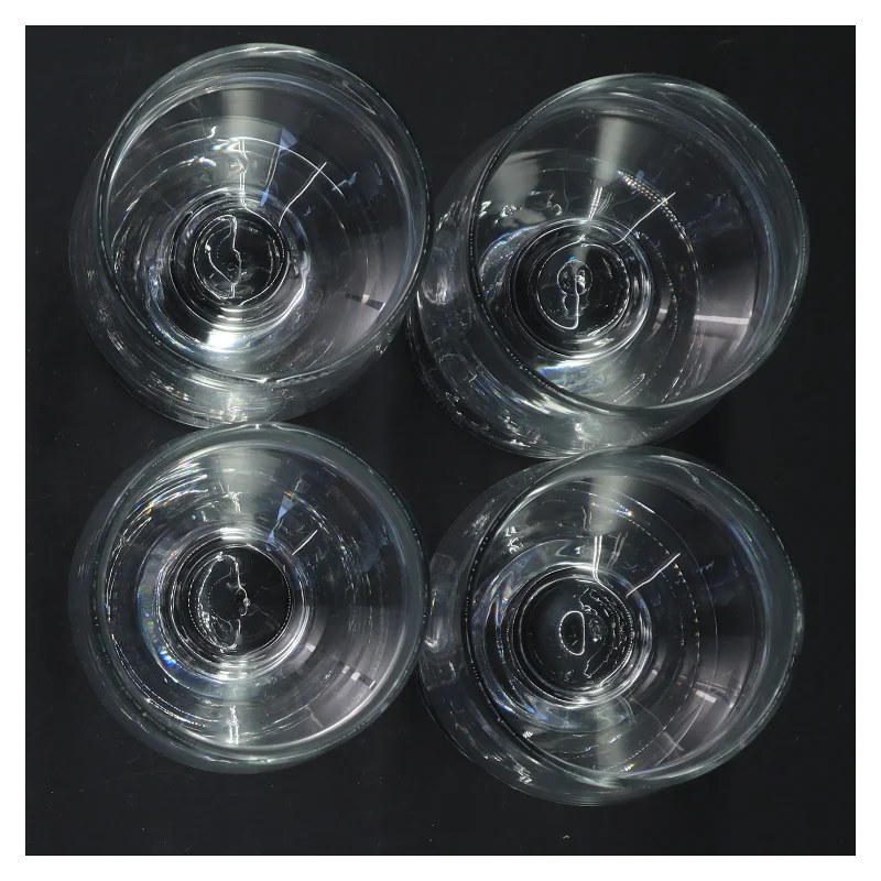 Sæt med 4 glas (str. Ø 6,5x13,5 cm)