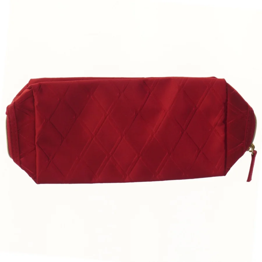 Rød kosmetikpung (str. 27x11 cm)