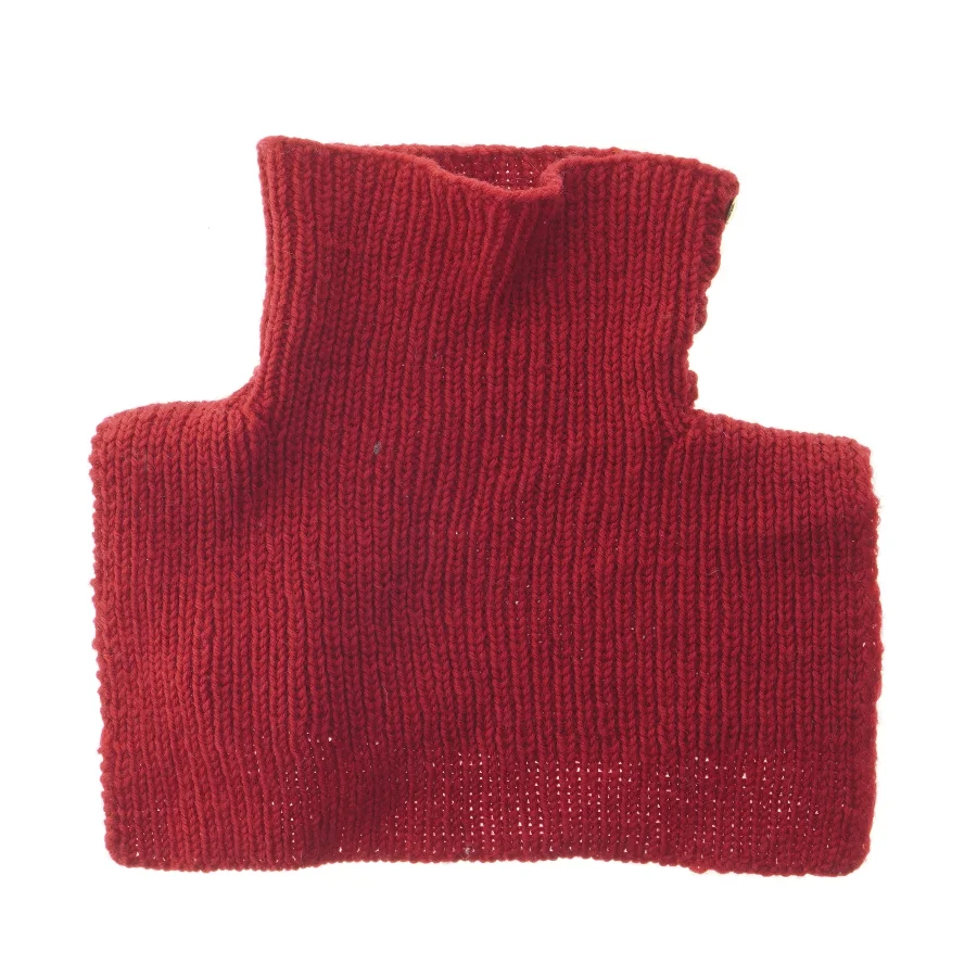 Strikhalsedisse med knapper (str. Hals. ø. 22 cm)