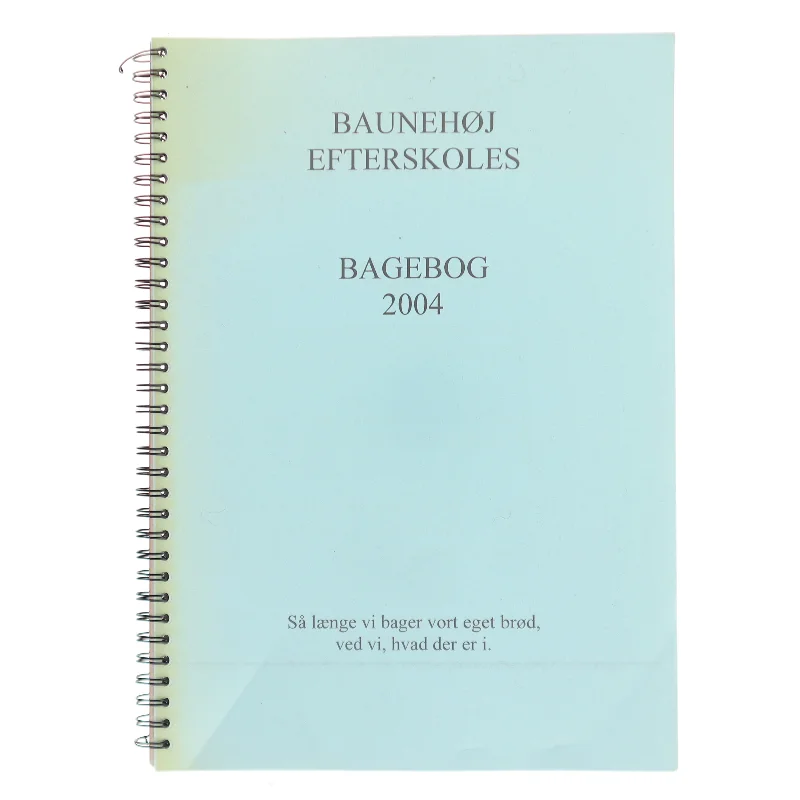 Baunehøj Efterskoles Bagebog (Bog)
