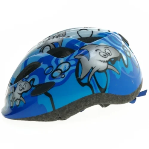 Børnehjelm med havdyr fra Abus (str. 25x20 cm)