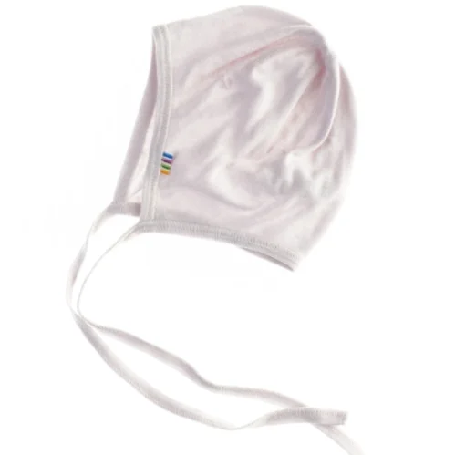 Hvid bomuldshue til baby