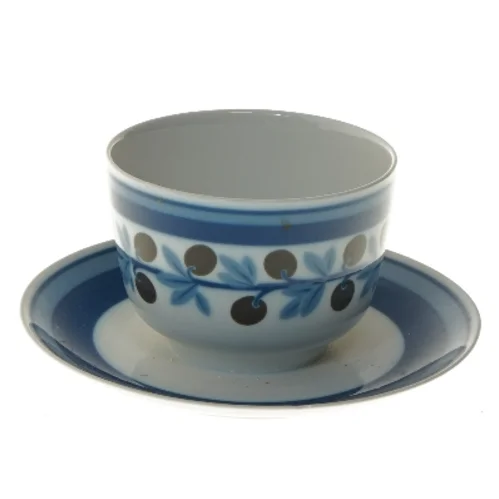 Suppekop med underkop (str. Ø 11 cm)