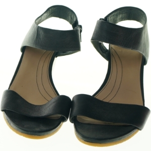 Sorte kilehælsandal fra Camper (str. 39)