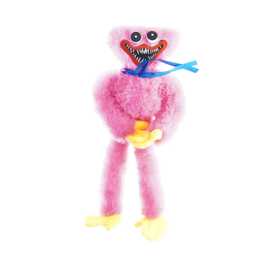 Tøjdyr med uhyggeligt smil (str. L 37 cm)