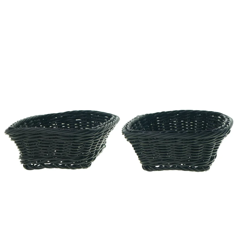 2 små flettede kurve (str. 19 x 13 x 5 cm)