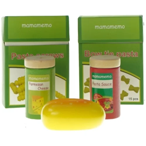 Legetøjs købmandsvarer (str. 10 x 7 cm)