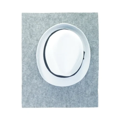 Hvid hat til børn fra Atlantis Popstar (str. 20 cm)