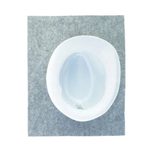 Hvid hat til børn fra Atlantis Popstar (str. 20 cm)