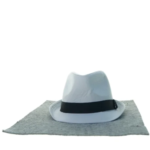 Hvid hat til børn fra Atlantis Popstar (str. 20 cm)