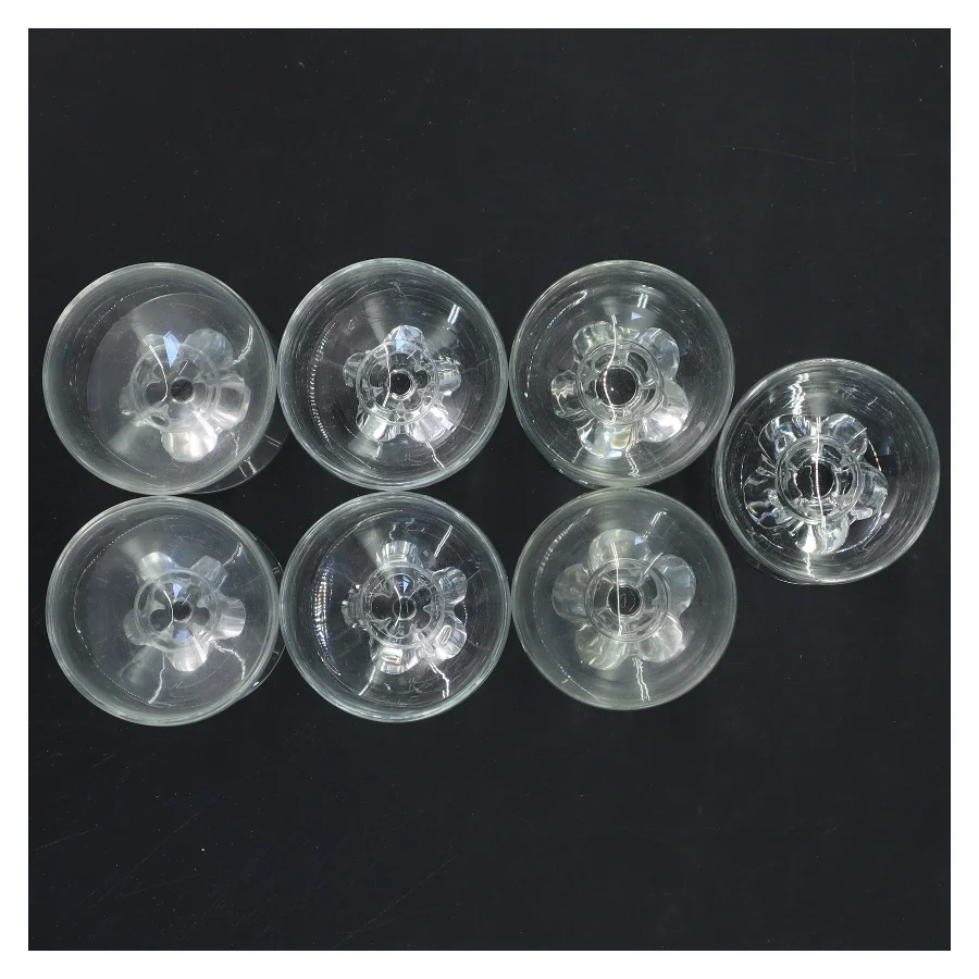 Sæt af 8 glas fra Holmegaard (str. Ø 5,5x7,5 cm)