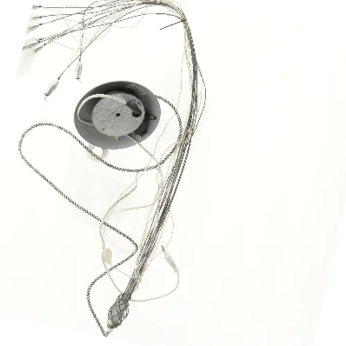 Grå pendel med flere ledninger (str. 75 cm)