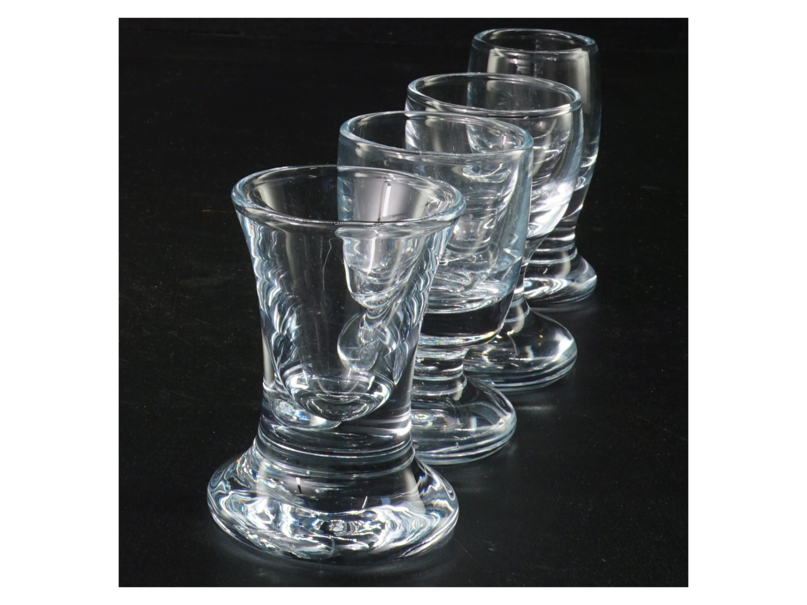 Glas, Holmegaard (4 styk á str. 7 cm)