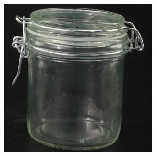 Patentglas med wirelukning (str. 10 x ø, 8 cm )