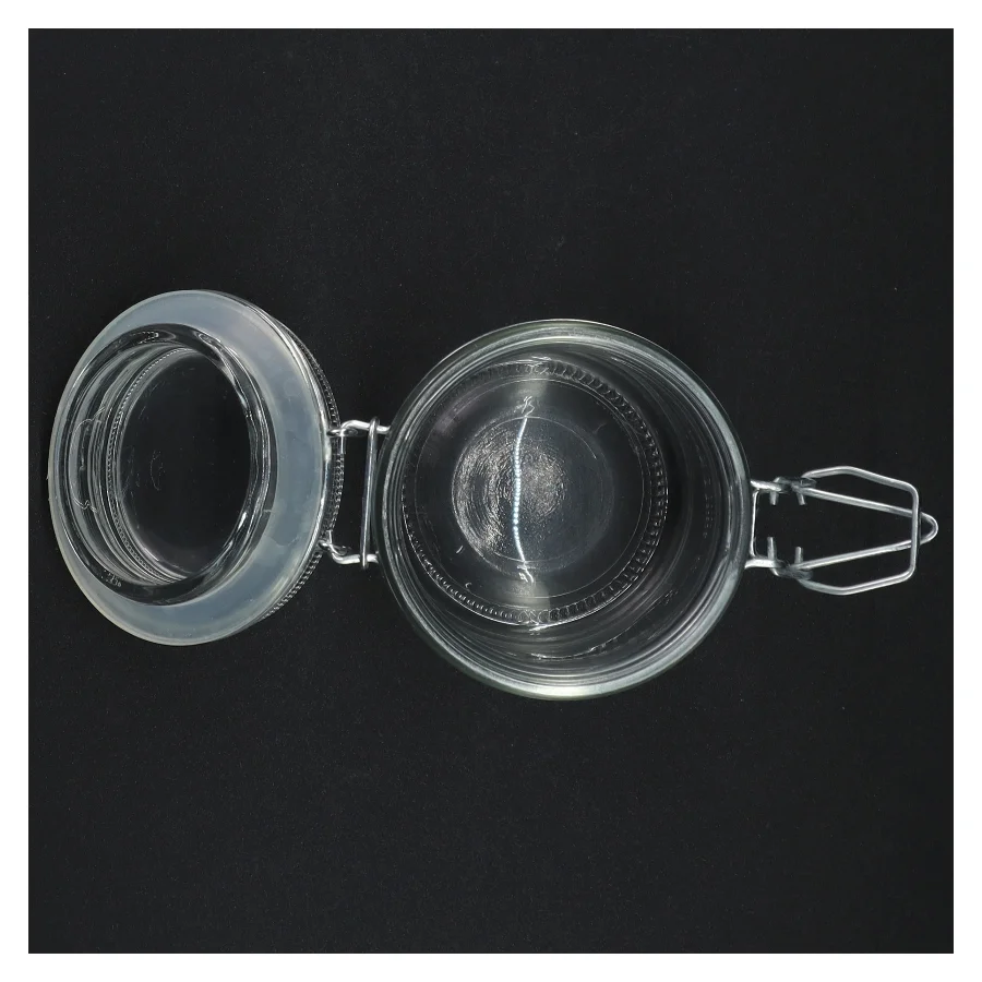 Patentglas med wirelukning (str. 10 x ø, 8 cm )