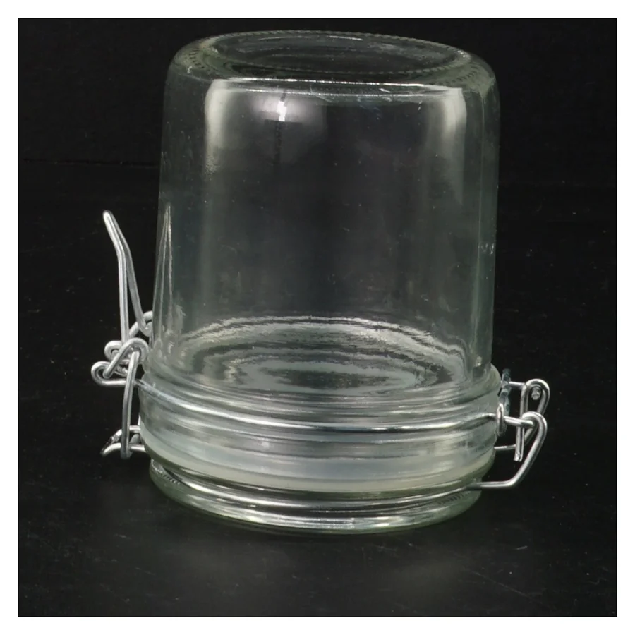 Patentglas med wirelukning (str. 10 x ø, 8 cm )