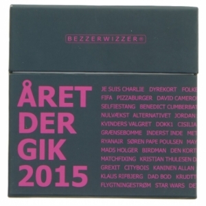 Bezzerwizzer Året Der Gik 2015 quizspil fra Bezzerwizzer (str. 11x11 cm)