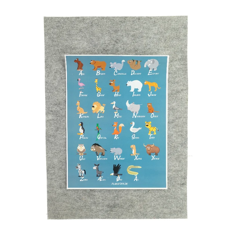 Plakater (3 stk) (str. 40 x 30 cm)