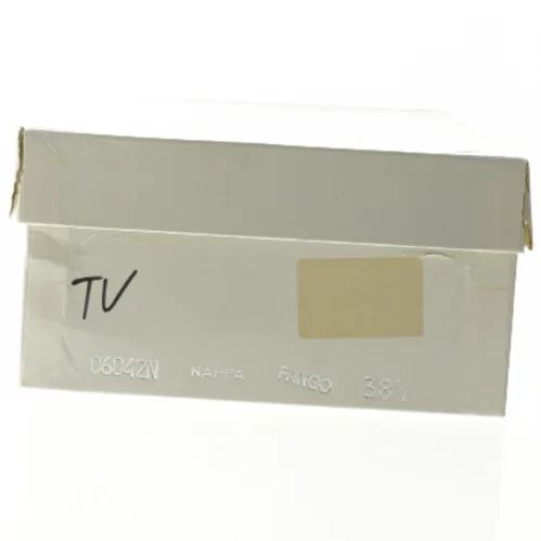 Brugte snøresko i læder (str. 38½)