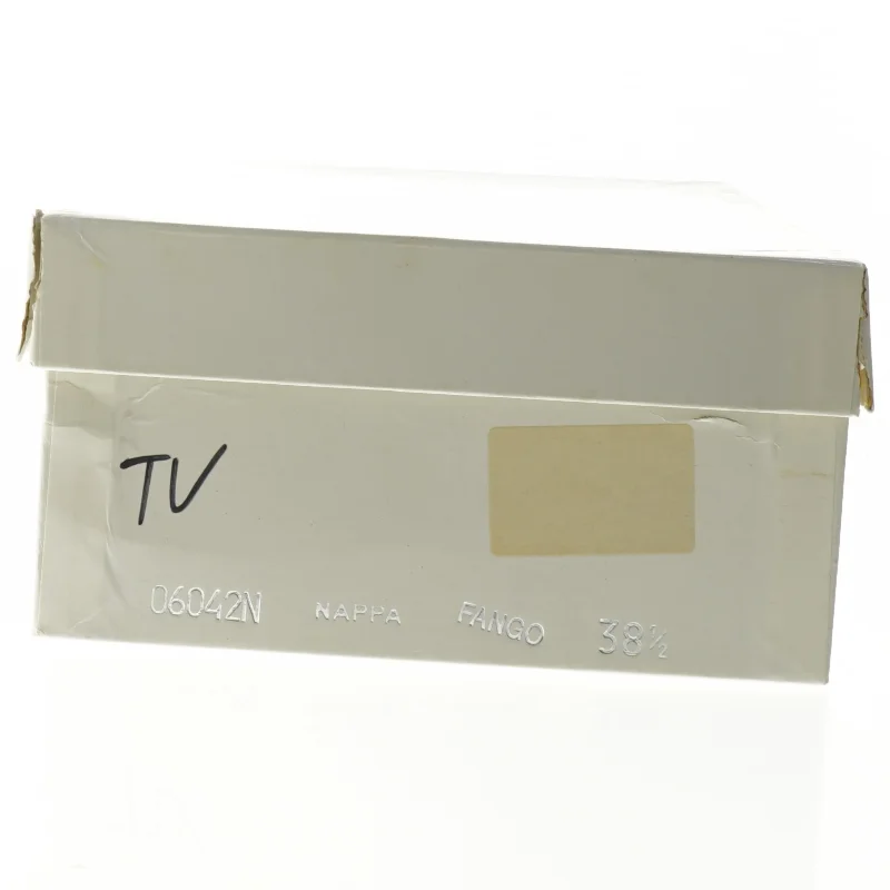 Brugte snøresko i læder (str. 38½)