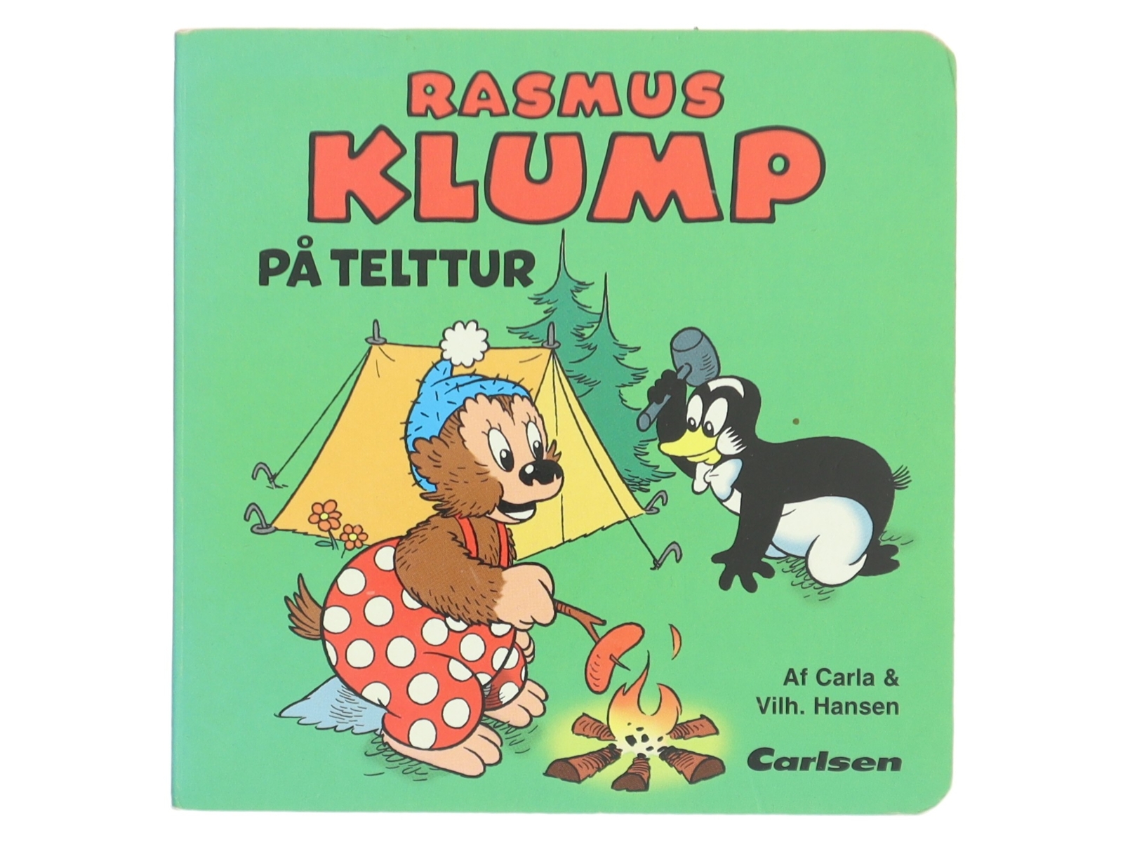 Rasmus Klump bygger sandslot af Carla Hansen (Bog)