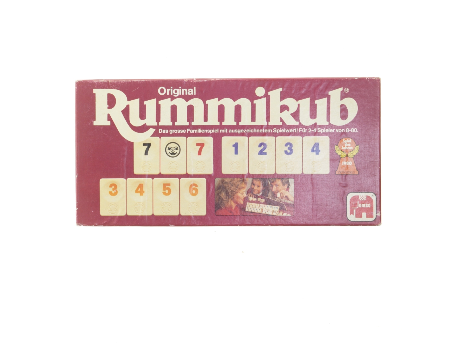 Rummikub-brætspil fra Jumbo (str. 37x18 cm)
