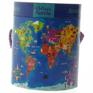 Puslespil med 63 brikker (str. 63. brikker)