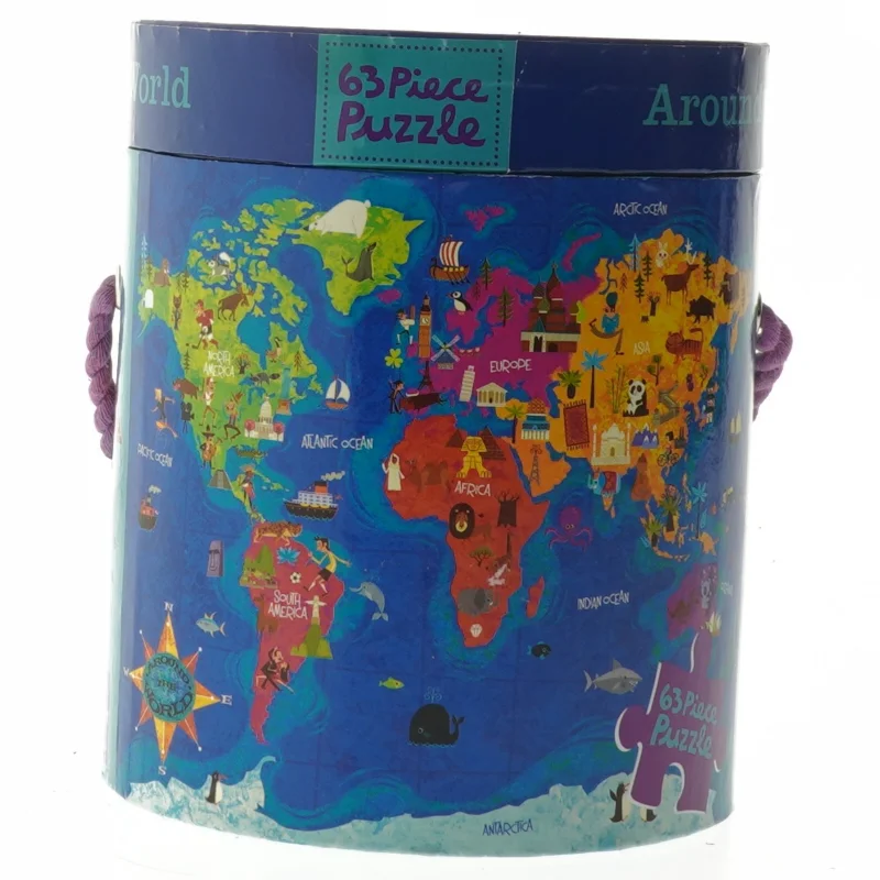 Puslespil med 63 brikker (str. 63. brikker)