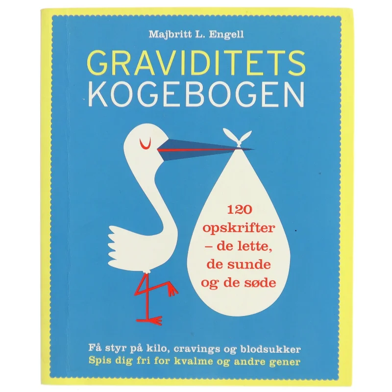 Graviditetskogebogen af Majbritt L. Engell fra Gads Forlag