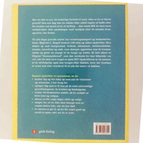 Graviditetskogebogen af Majbritt L. Engell fra Gads Forlag