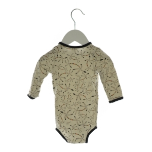 Langærmet bodystocking (Str. 62)