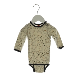 Langærmet bodystocking (Str. 62)